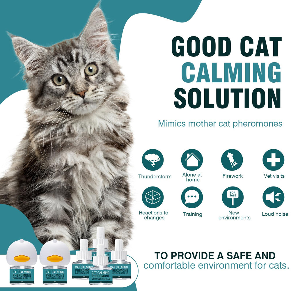 Taraxa Cat Calming Diffuser outlet-rotation enables flexible placement across outlets and rooms.