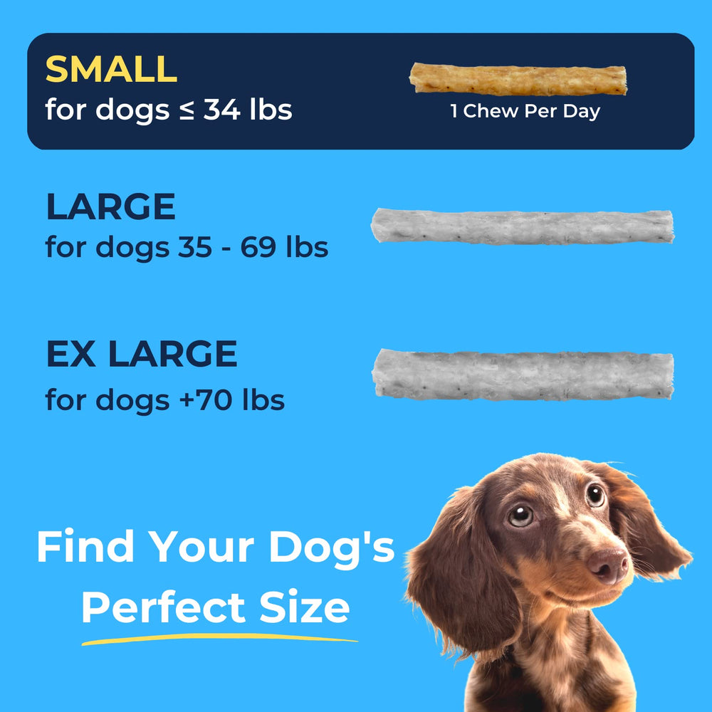 Tartar Shield soft rawhide chews dog paw with chew for fresh breath