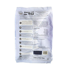 Taste of the Wild Pacific Stream dry dog food in bowl supporting digestion and immune health.