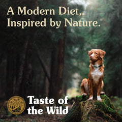 Taste of the Wild USA-made family-owned label signals quality ingredients you can trust.