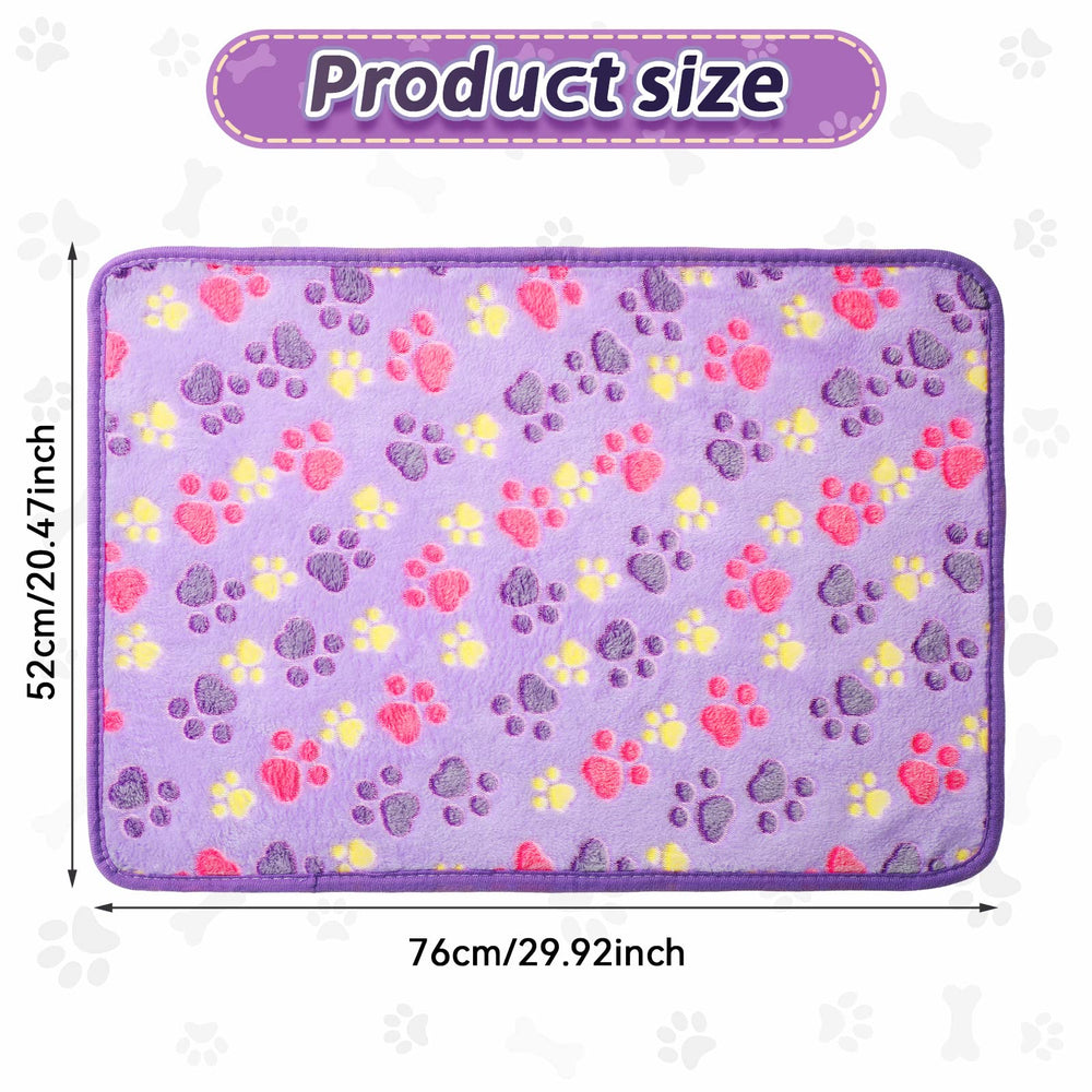 Tatuo pet blanket purple fleece guards furniture from scratches