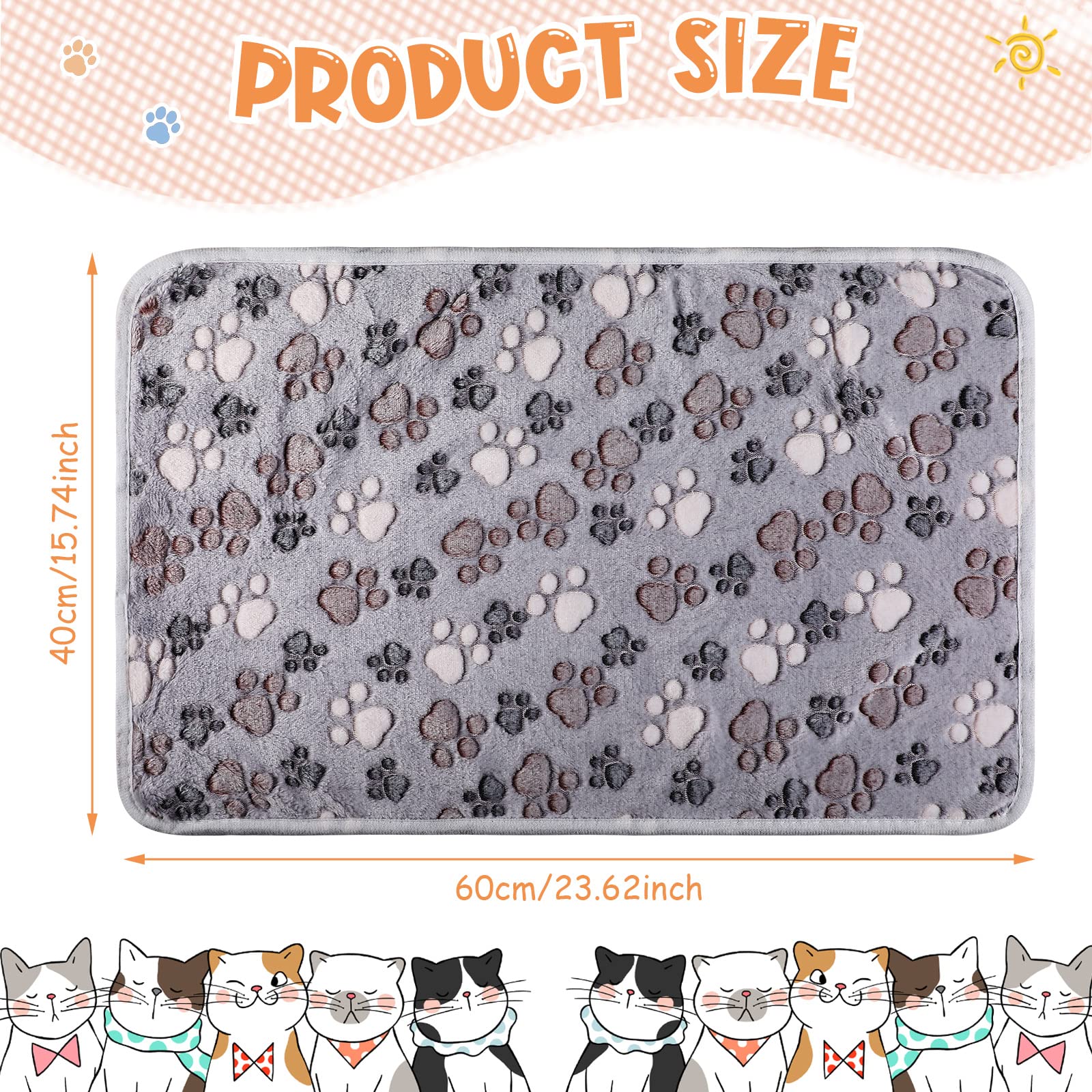 Tatuo puppy blanket coral velvet soft touch for comfy snuggles and easy washing.