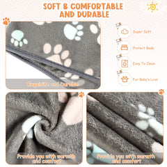 Tatuo dog blanket coral velvet soft for snuggling warmth and comforting pups.
