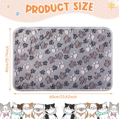 Tatuo puppy blanket coral velvet soft touch for comfy snuggles and easy washing.