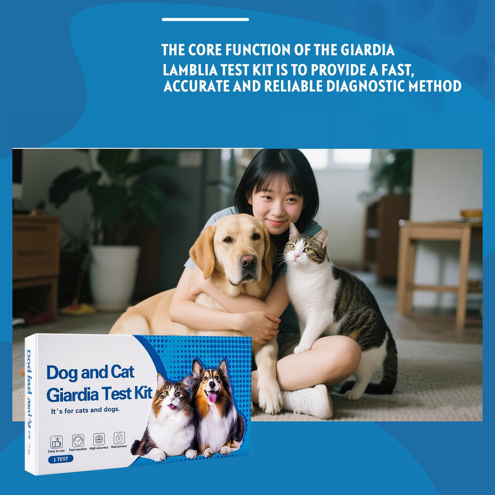 Tauphete Giardia test kit results readout offers fast interpretation at a glance.