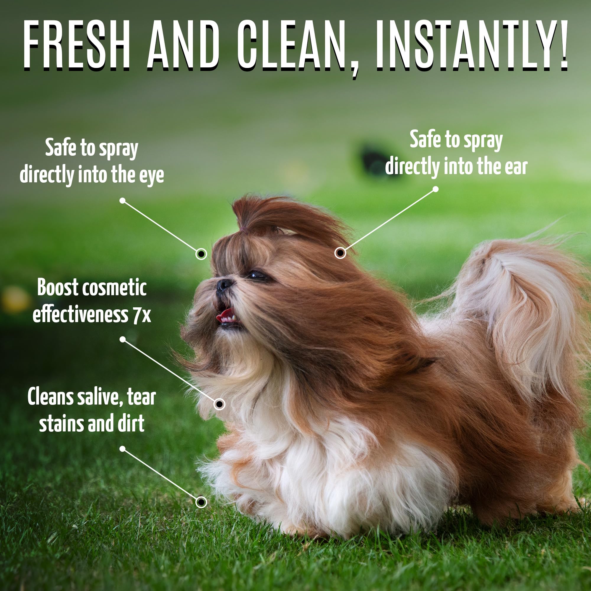 Tauro Pro Line hydrating-mist demonstrates 10x moisture claim in-use.