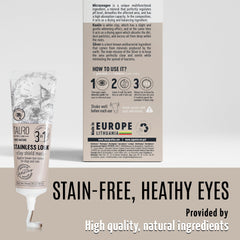 Tauro Pro Line before-after montage highlights stain reduction from routine care.