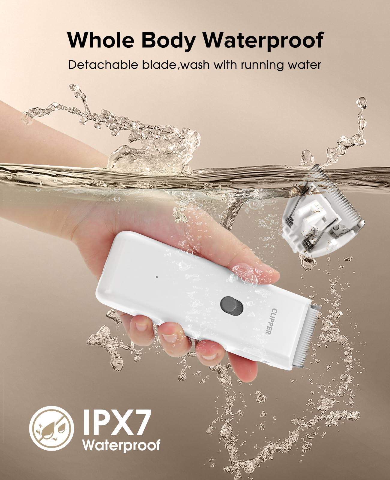 Tawiijou ergonomic design fits comfortably for extended grooming sessions.