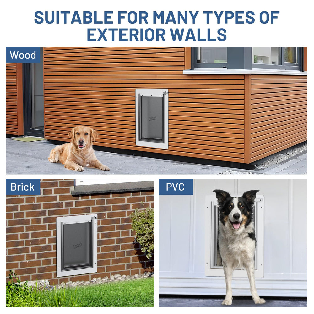 TBC PET wall warranty image communicates 1-year support.