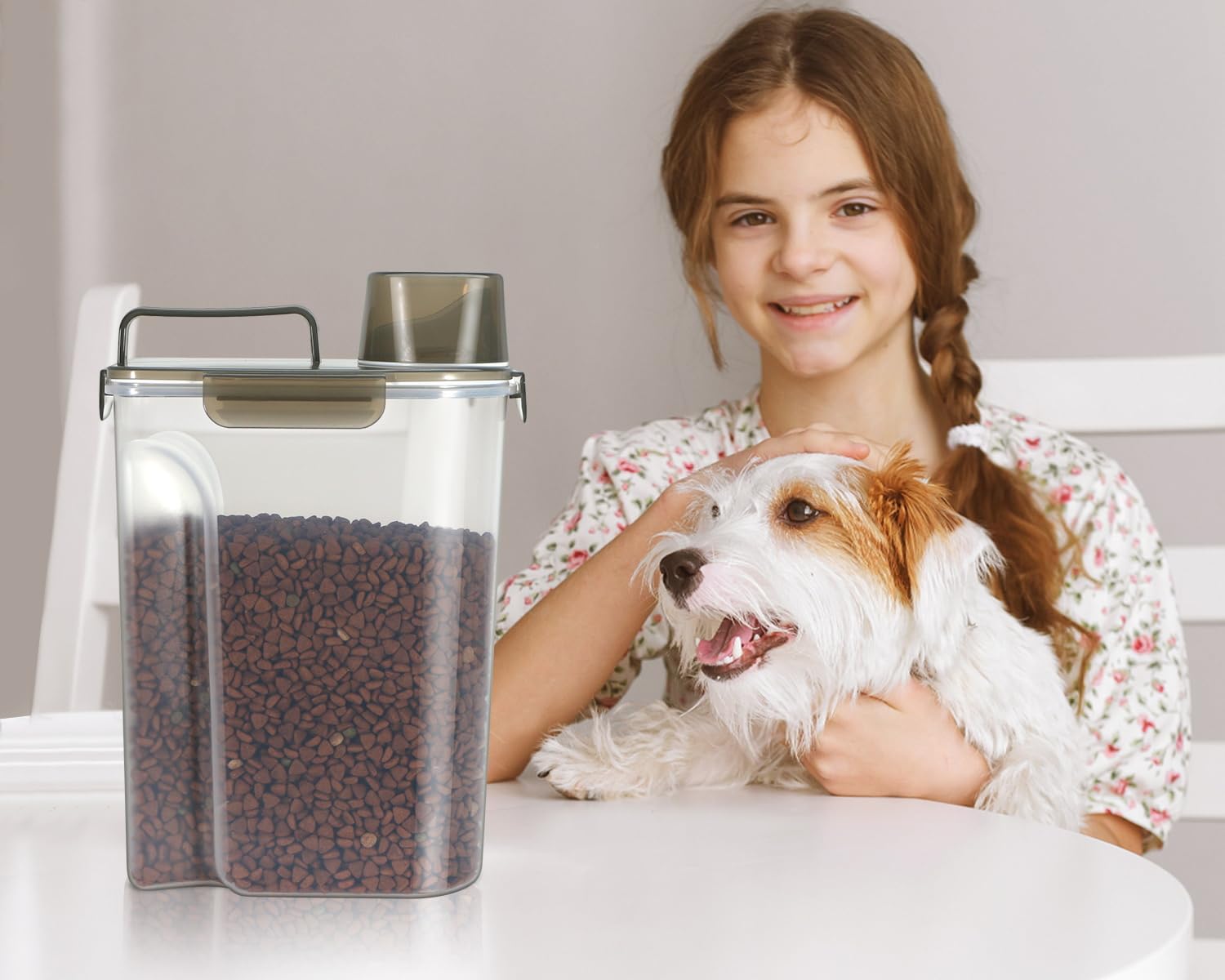 TBMax bird seed container suitable for small-animal foods.