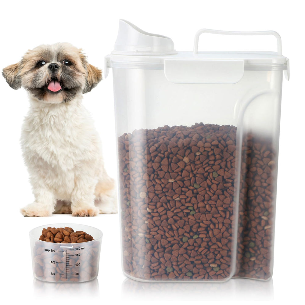 TBMax dog food storage 5L keeps kibble fresh and organized.