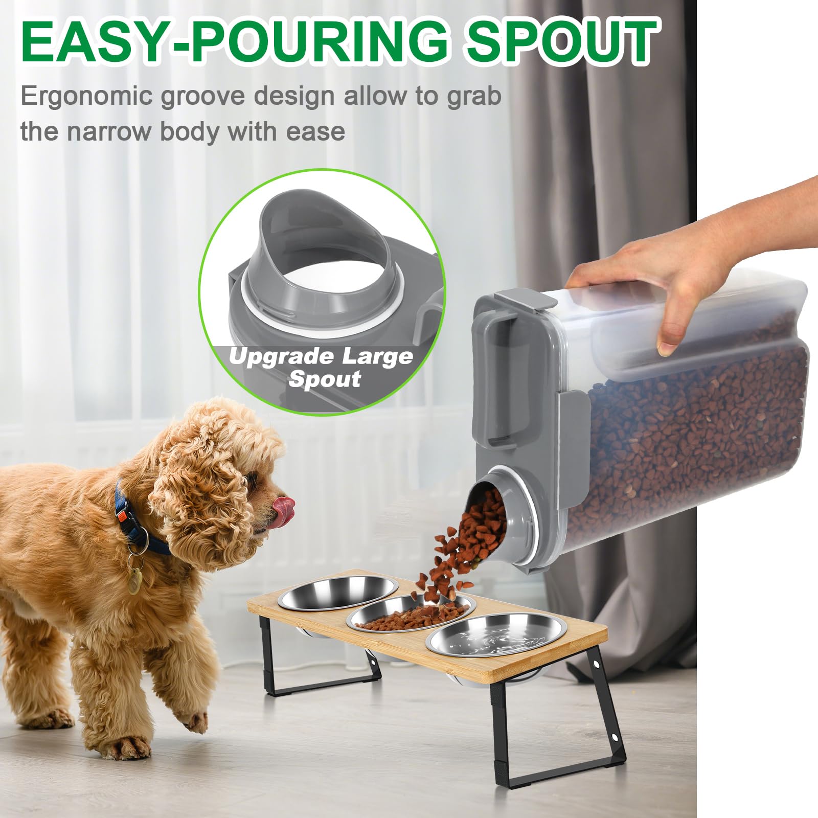TBMax portable travel storage for convenient on-the-go pet feeding