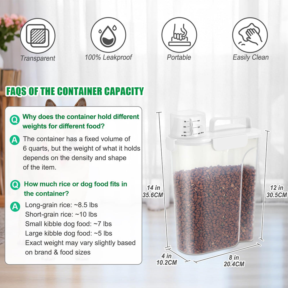 TBMax snap-lock airtight latches prevent spills and preserve freshness.