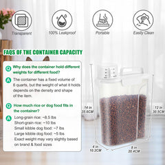 TBMax snap-lock airtight latches prevent spills and preserve freshness.