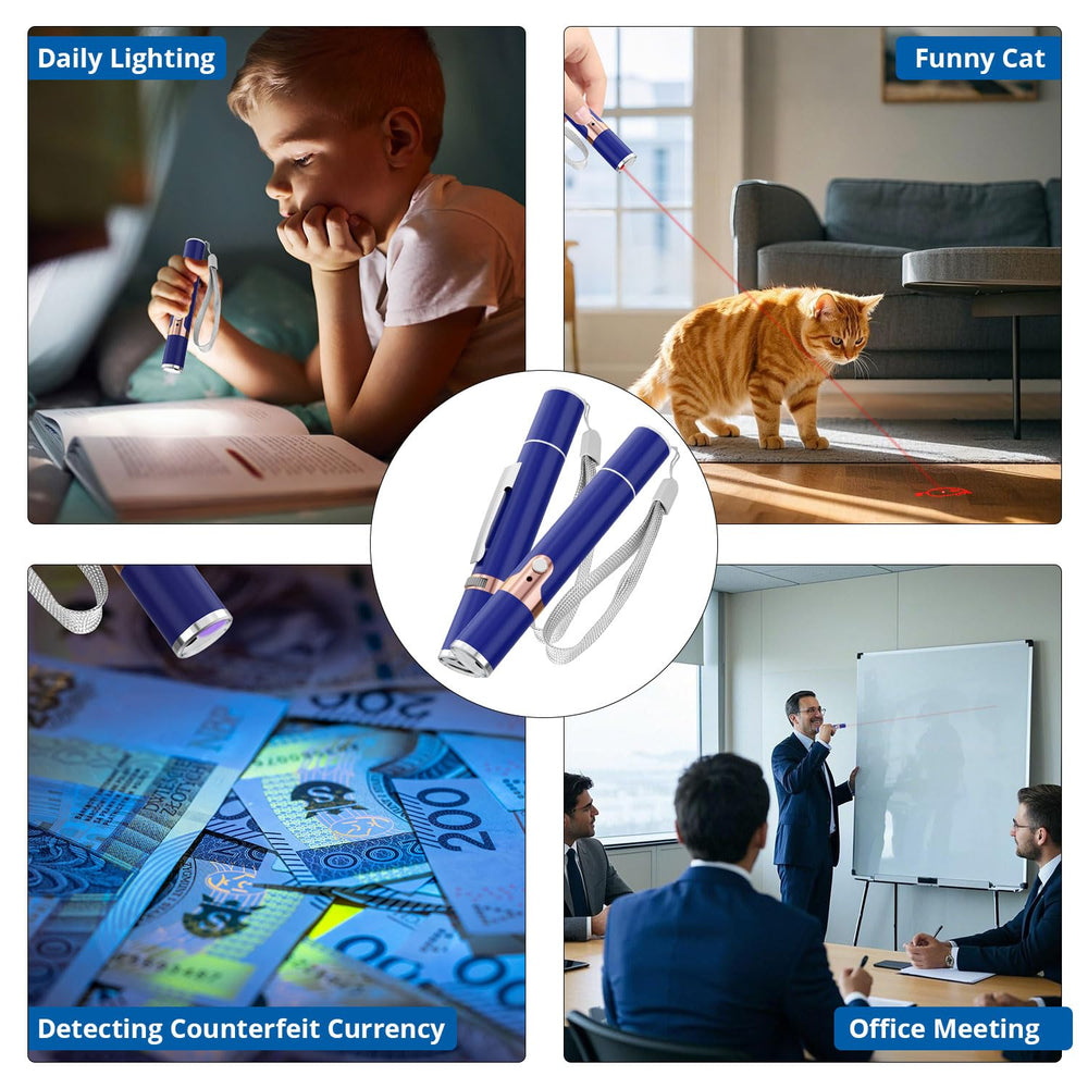 TBTeek cat toy blue metal-case storage keeps toys organized