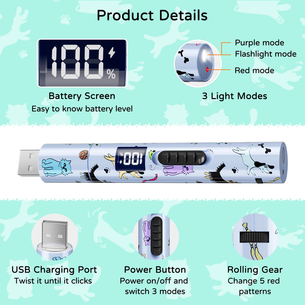 TBTeek Cat Toy clip and rope keeps the toy secure and portable for on-the-go fun.