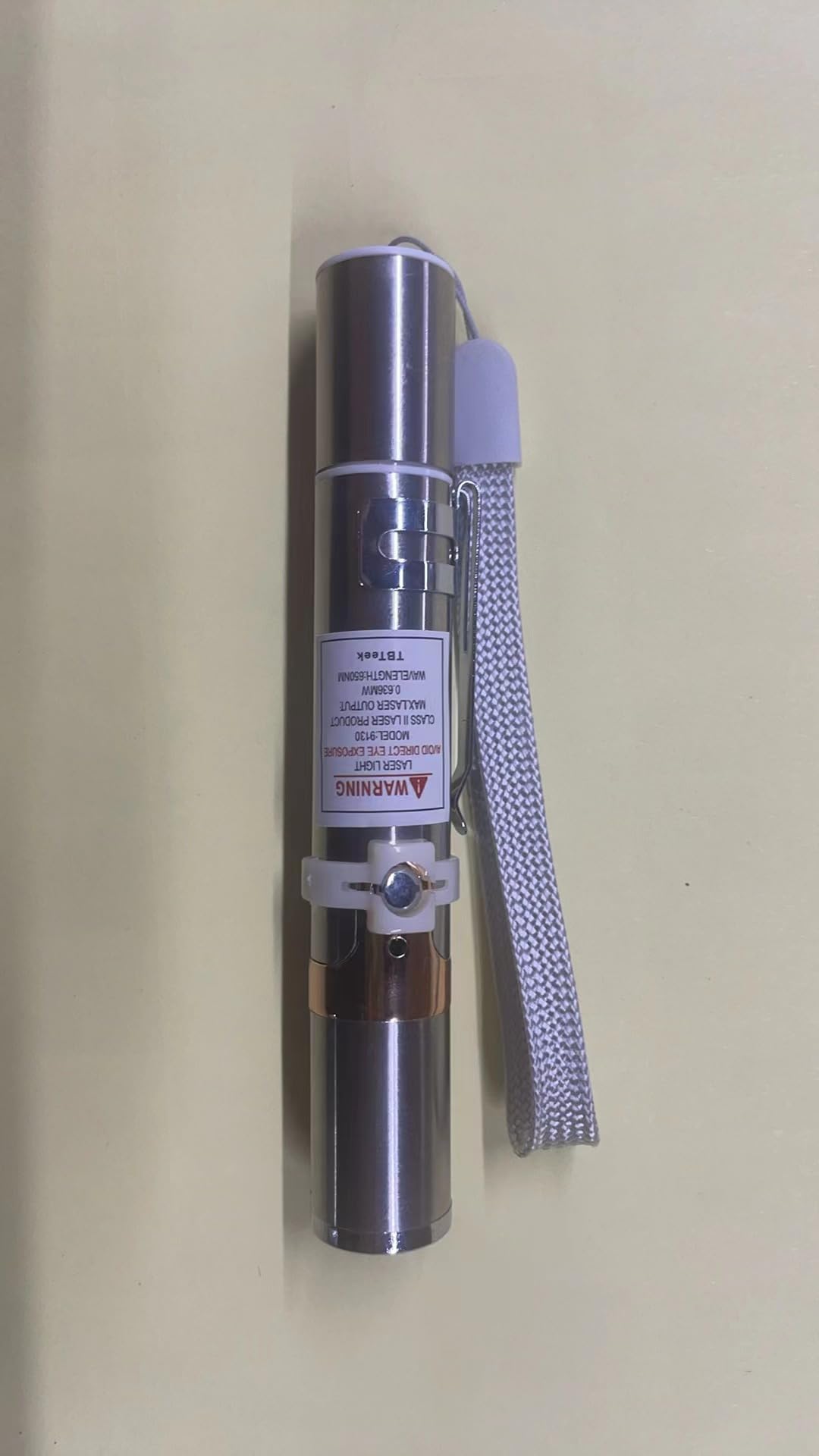 TBTeek metal clip and anti-lost rope for easy carrying