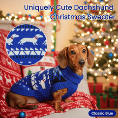 T'CHAQUE blue-green pattern adds festive flair for holiday photos