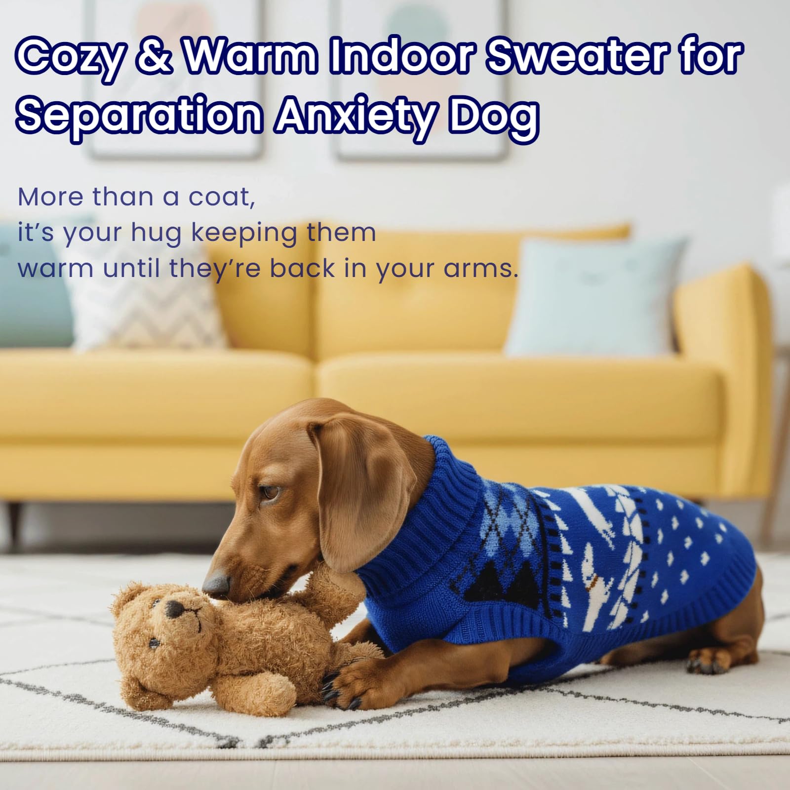 T'CHAQUE easy-care knit stays soft after washing