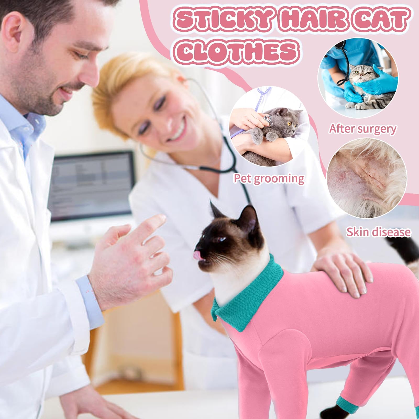 T'CHAQUE Sticky Hair Cat Clothes helps keep indoor spaces cleaner
