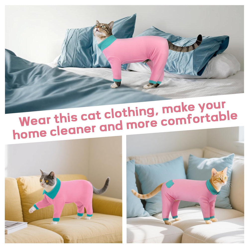 T'CHAQUE Sticky Hair Cat Clothes suitable for indoor and outdoor use