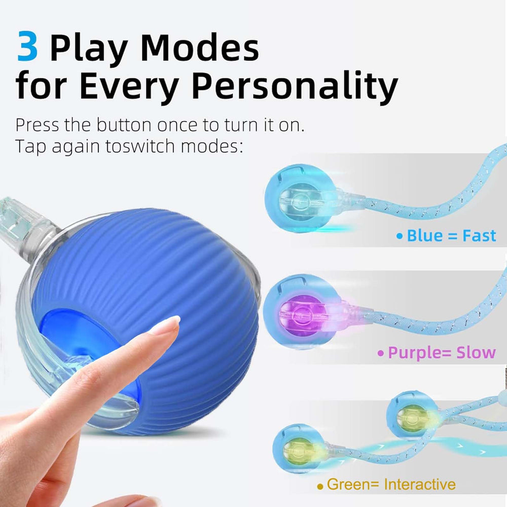 Tchernt Speed 2.0 blue-light fast mode demonstrates quick, engaging play for active felines.