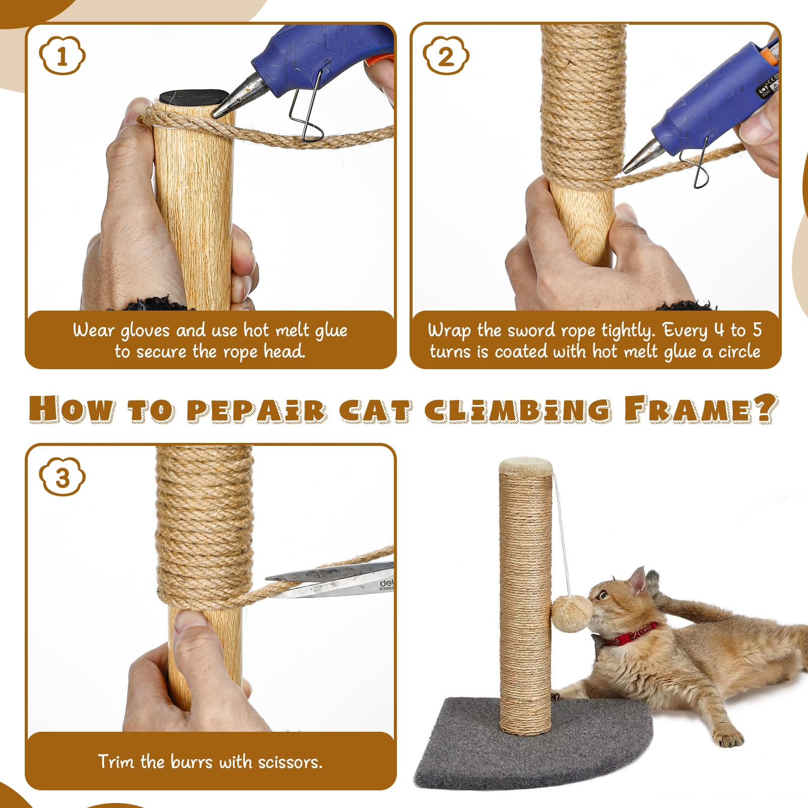 Tchrules cat toys random colors promote interactive play and engagement