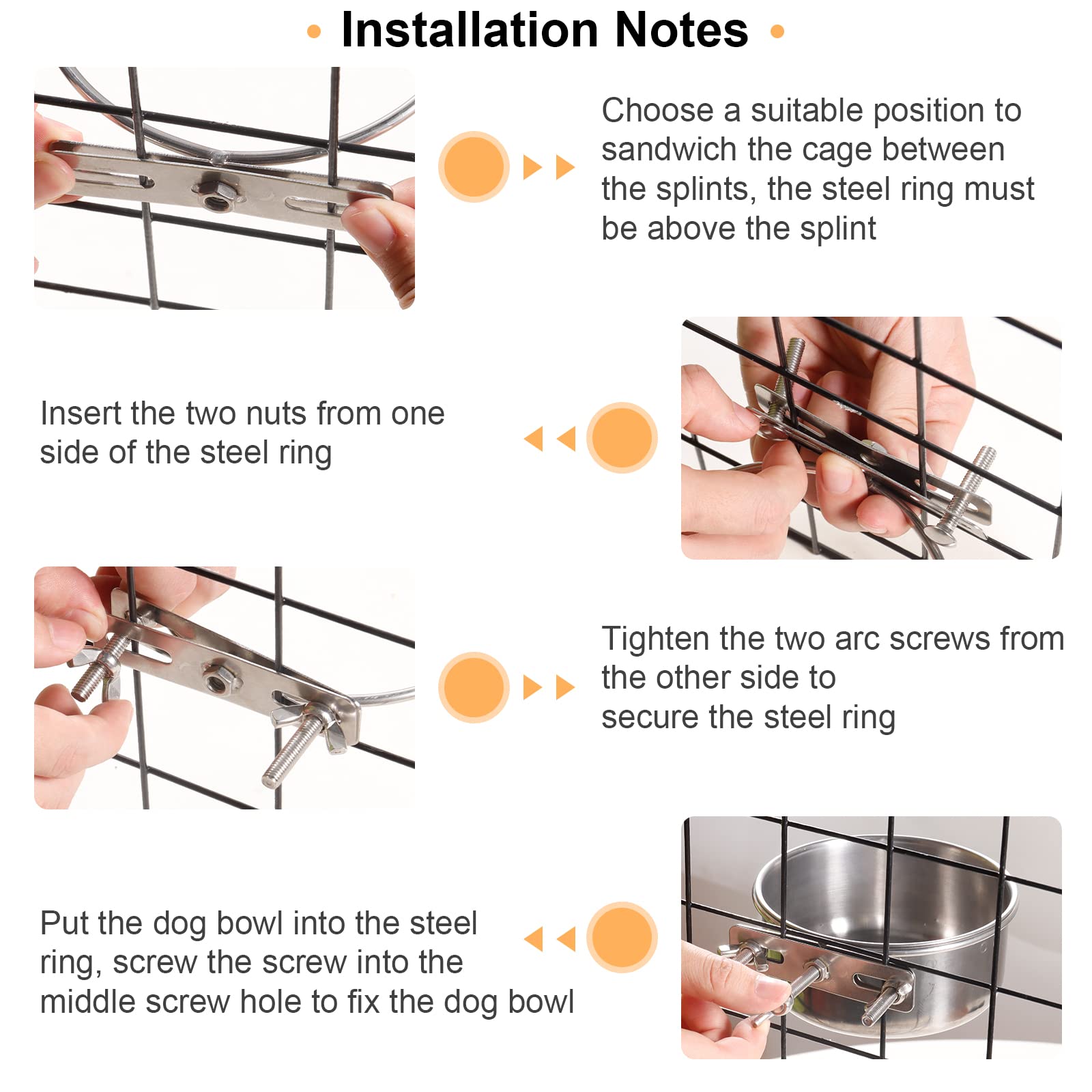 tchrules kennel bowl fits most cages shot suggests universal compatibility.