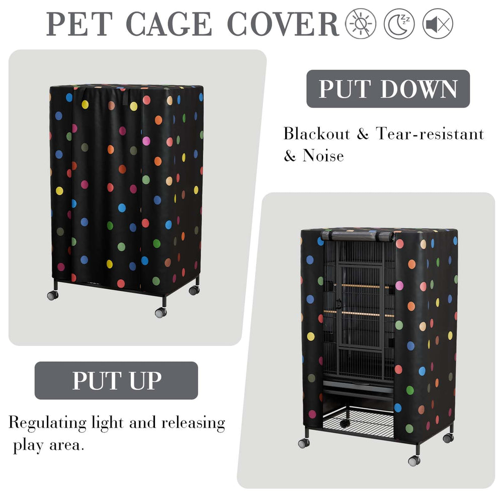 Tchvt Nighttime Cover uses 210D PU-coated Oxford fabric for durable shading.