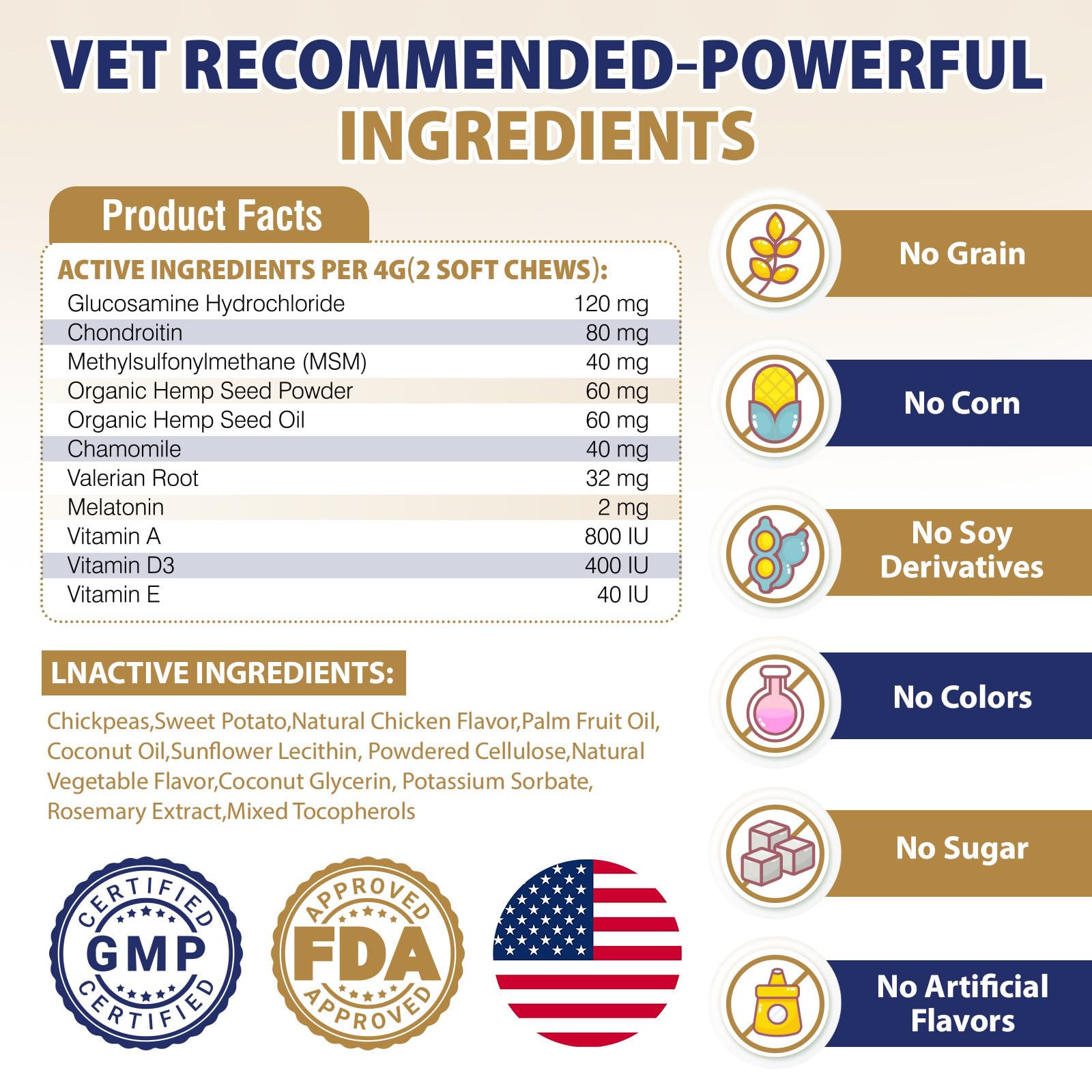 Tciika senior dog-friendly chews suggested for mobility and comfort