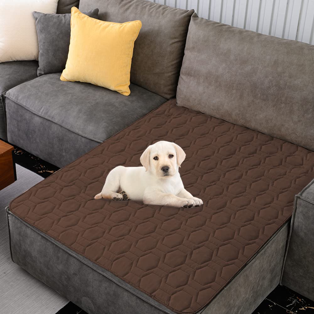 Tcksstex waterproof dog bed cover 40x50 chocolate protects furniture