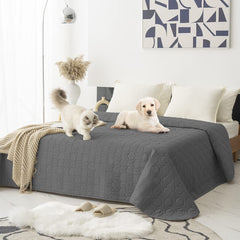 Tcksstex waterproof bed cover with durable polyester top layer for everyday softness.