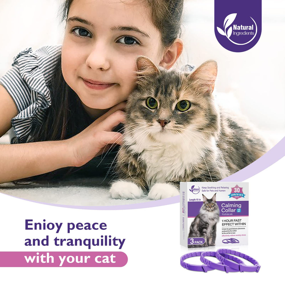 Tcllka calming collar kitten-safe design fits small cats in busy homes.