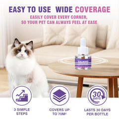 Tcllka easy-install diffuser refill with three-step setup for quick calming.