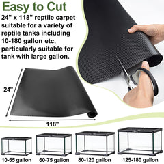 TCYPUHL textured reptile surface provides comfortable walking and resting.