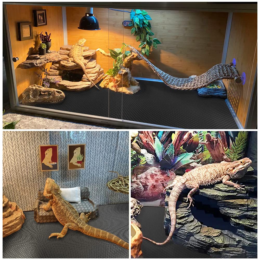 TCYPUHL universal reptile carpet works across bearded dragons, geckos, and turtles.