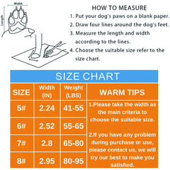 Teamoo dog snow boots side view showing anti-slip sole and coverage