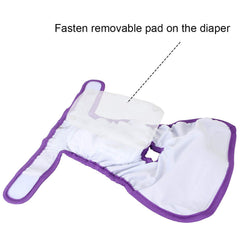 Teamoy dog diapers emphasize the waterproof PUL outer layer for leak prevention.