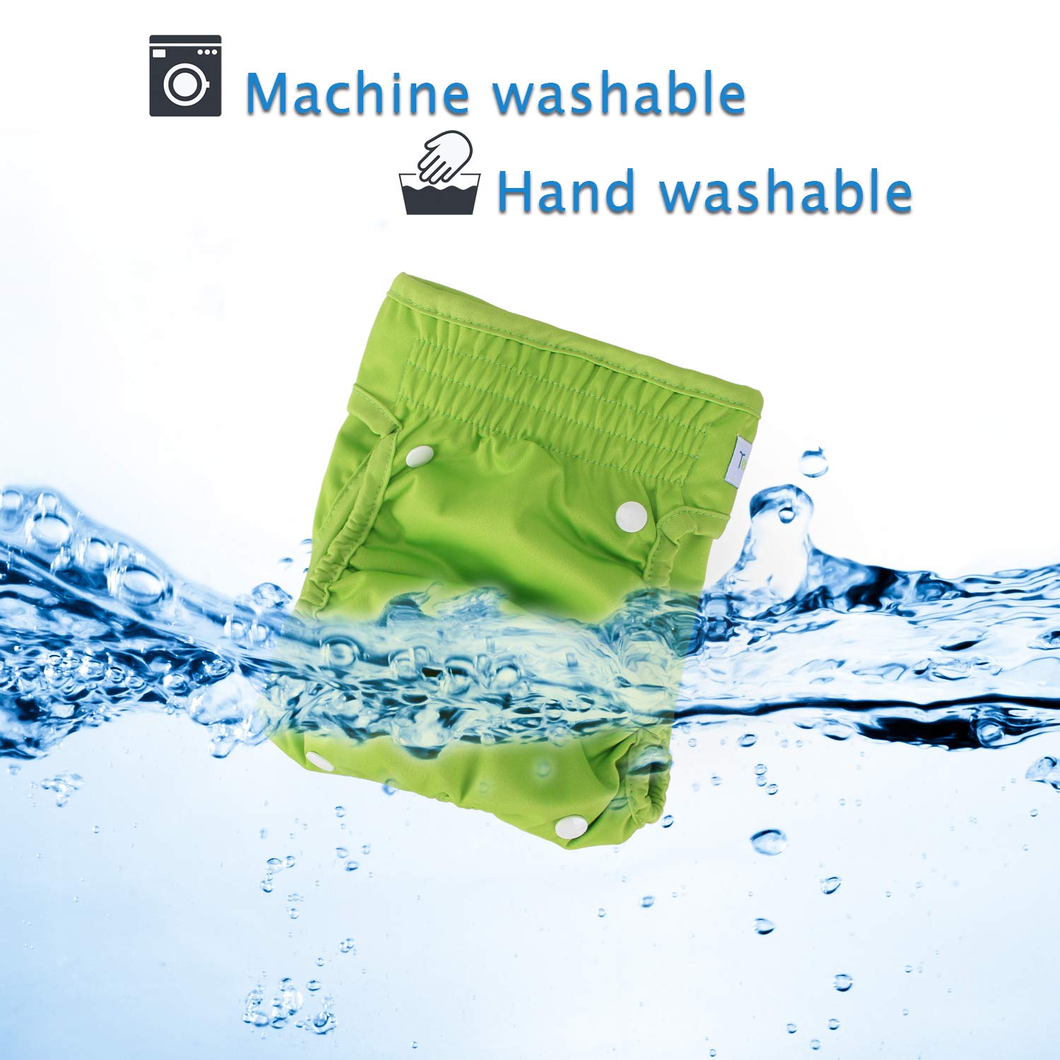 Teamoy washable reusable dog diapers save money and reduce waste.
