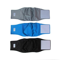 Teamoy wrap diapers black close-up showing padded interior for snug comfort