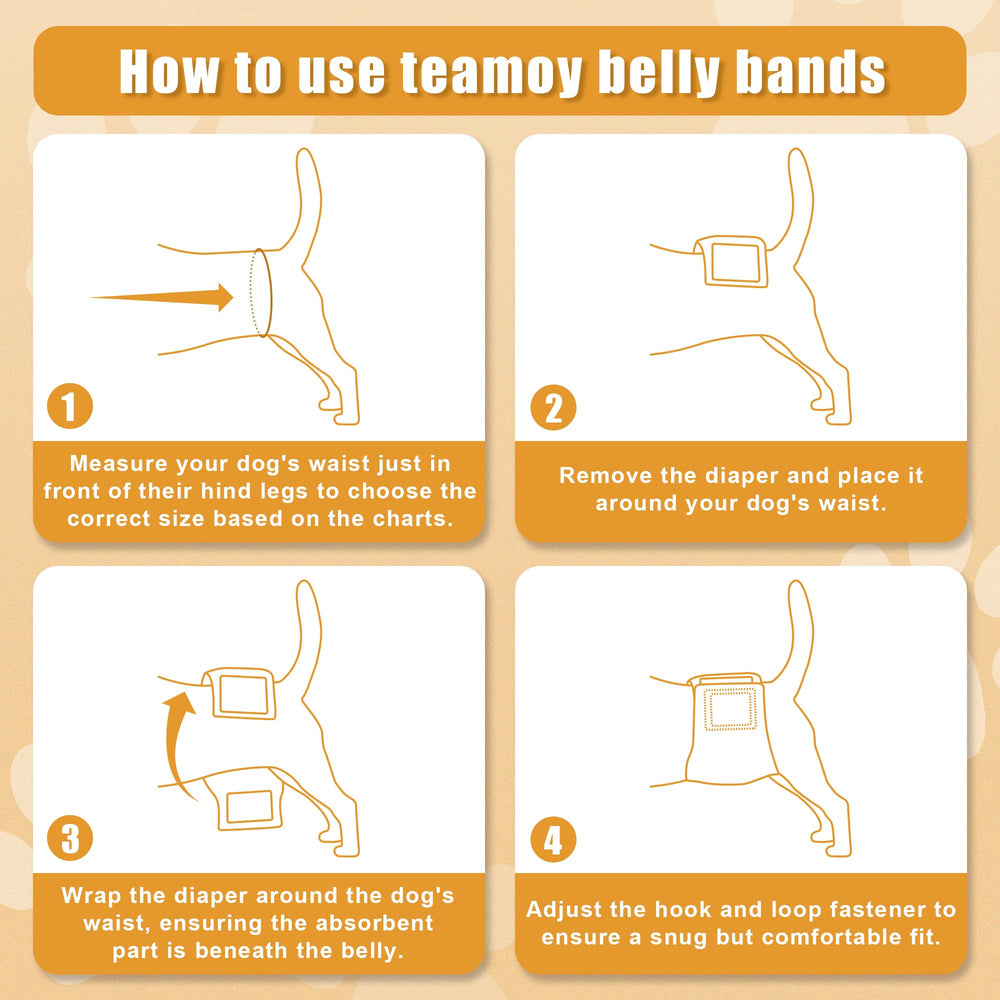 Teamoy wrap diapers magic tape closure secures adjustable fit during wriggles