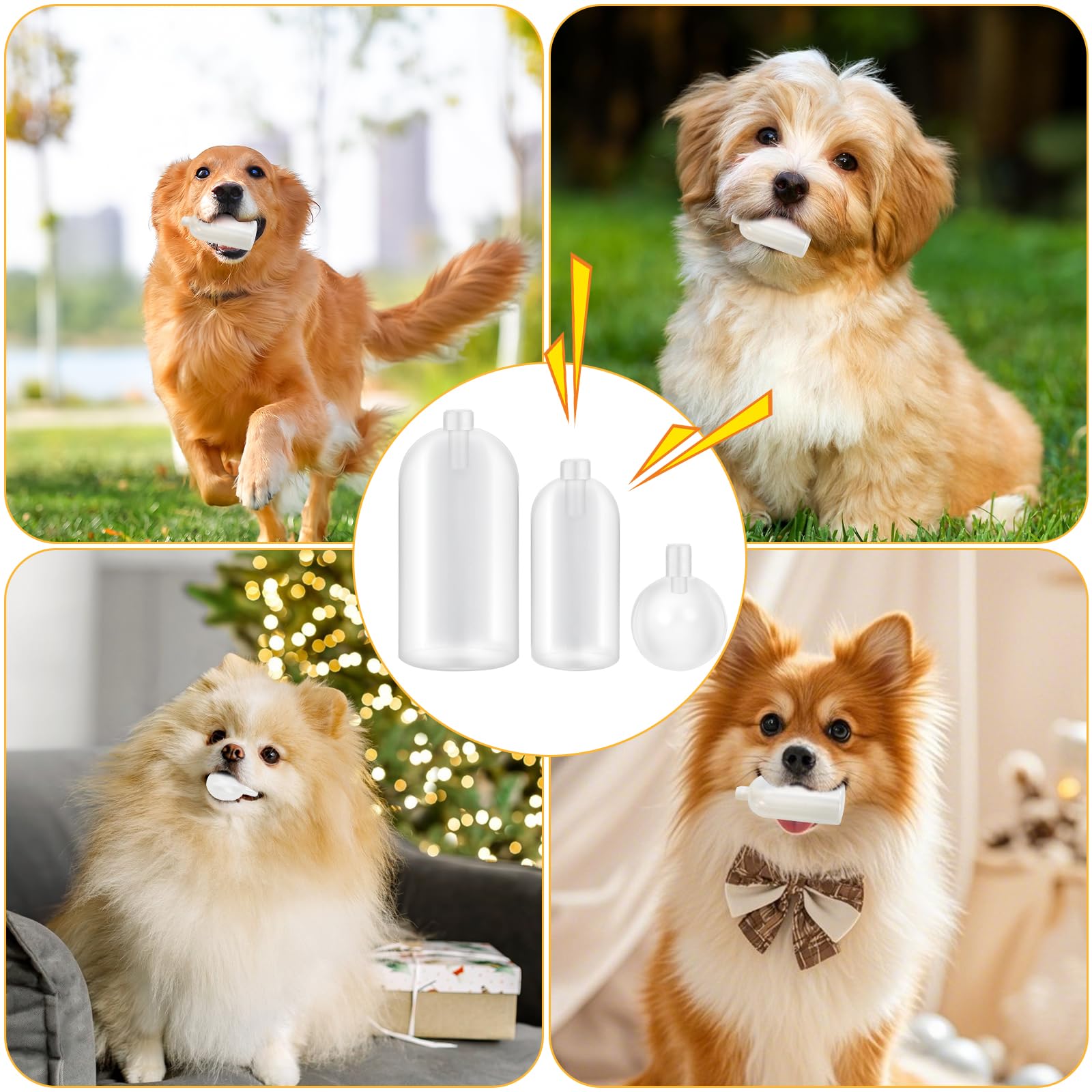 Tebery pet toy mods and squeakers image showcases versatile use beyond dog toys