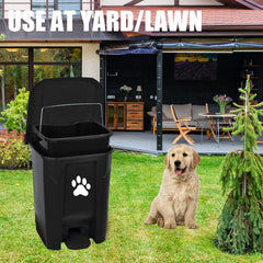 tebiete outdoor-indoor waste station suitable for yards and gardens.