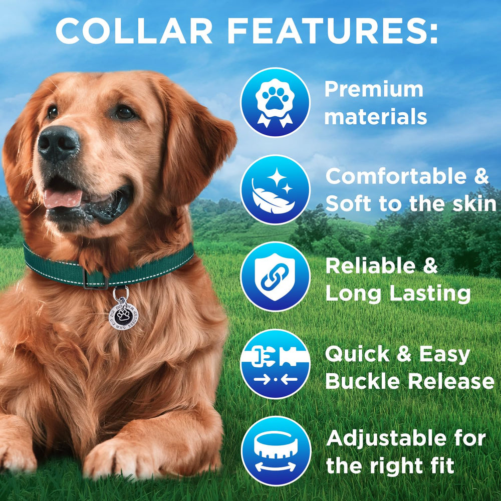 TECEUM collar extra soft padding provides comfortable neck support during adventures