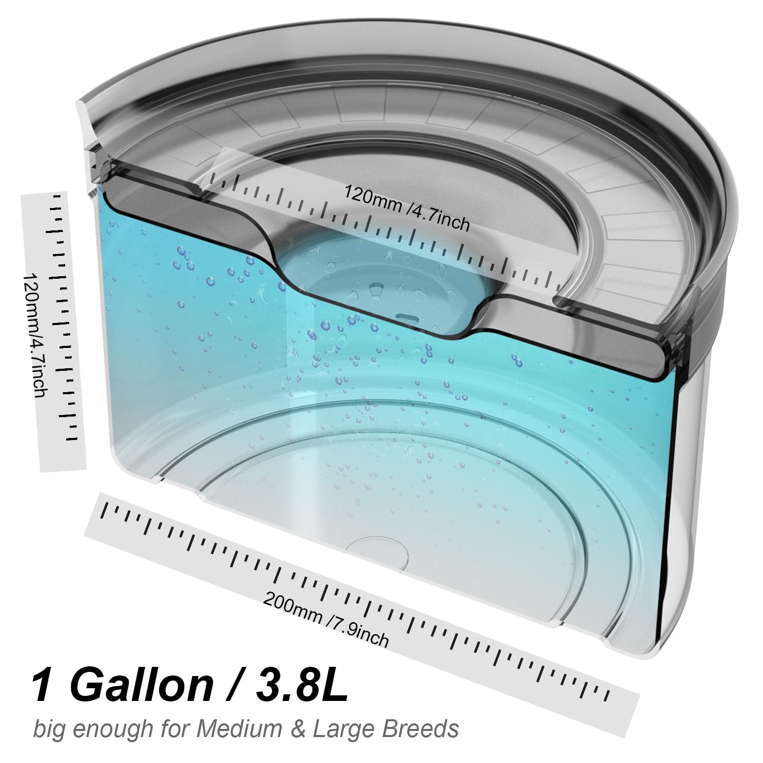 Techphardo Magic Float Disk highlights steady water level and reduced splashes.