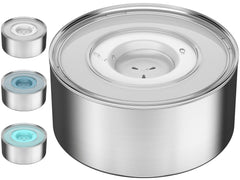 Techphardo slobber-stopper water bowl shows splash-proof design for mess-free drinking.