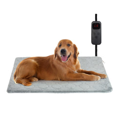TechTail pet heating pad with waterproof cover for easy cleaning and daily warmth.