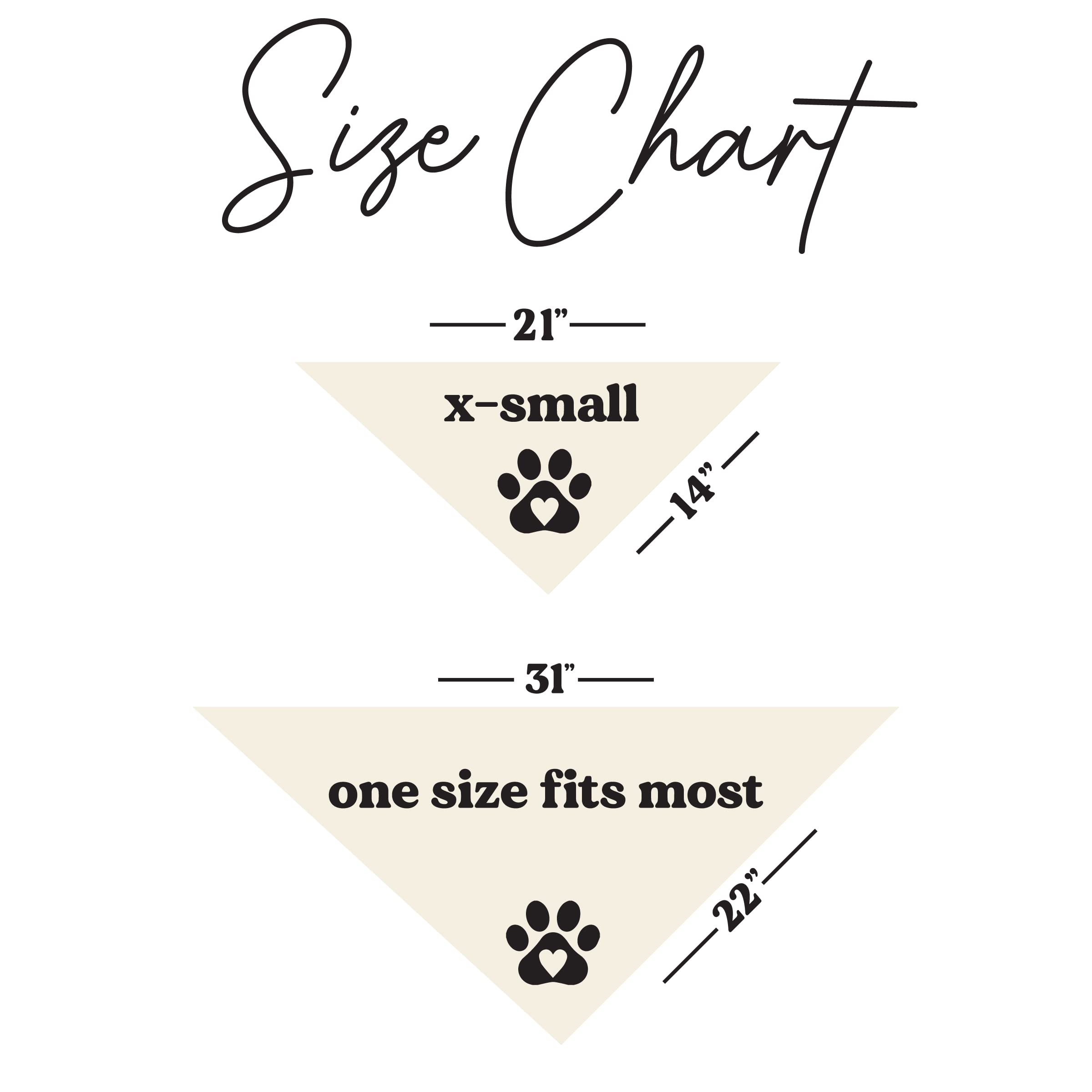 Tees & Tails one-size triangle fit adapts to different dog neck sizes.