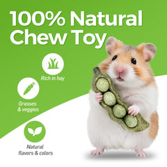 TEEWY juguete en forma de vaina de guisante, estimula la masticación natural
