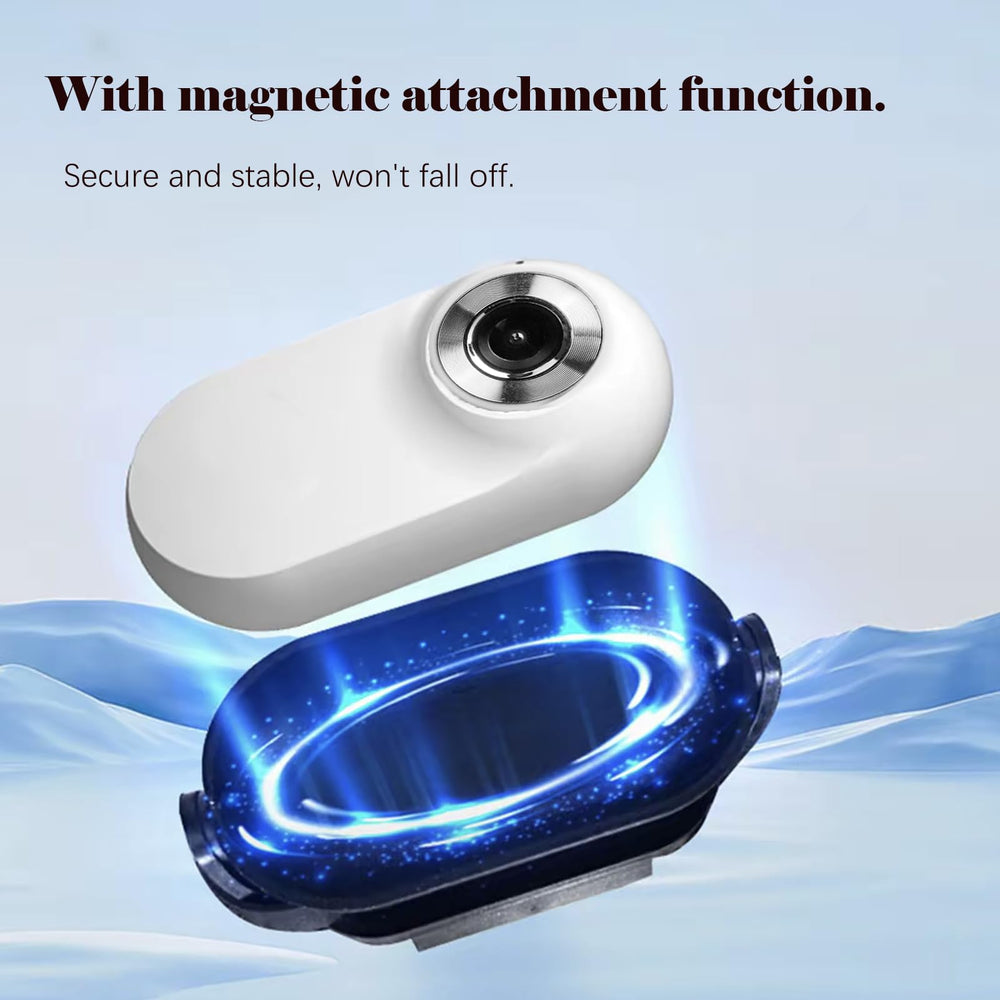 TEFIRE dog camera 360-rotatable clip supports dynamic POV shots